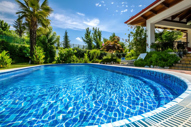 Luks villa yuzme havuzu - anahtar teslim havuz yapimi Adana