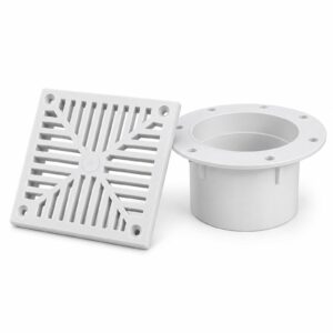 Havuz dip süzgeç kapağı ve beton ara parçası