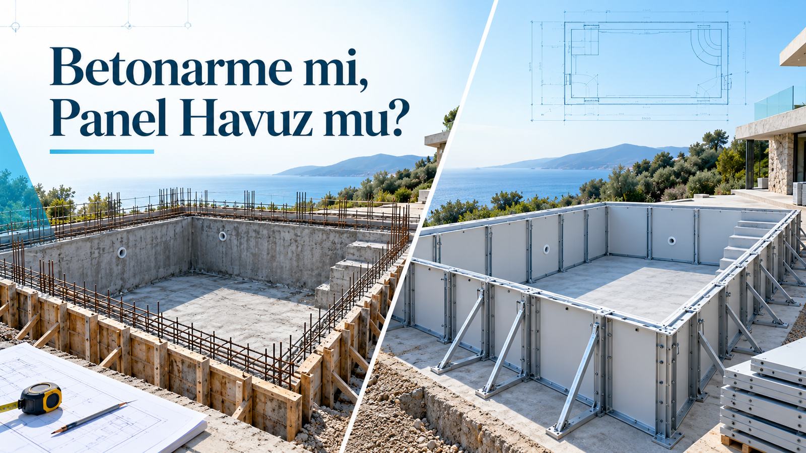 Betonarme mi Panel Havuz mu? Teknik Karşılaştırma