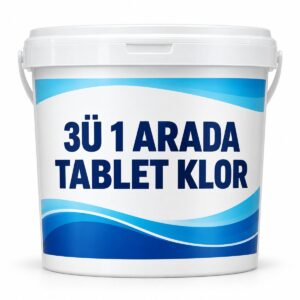 3ü 1 arada çok fonksiyonlu tablet klor
