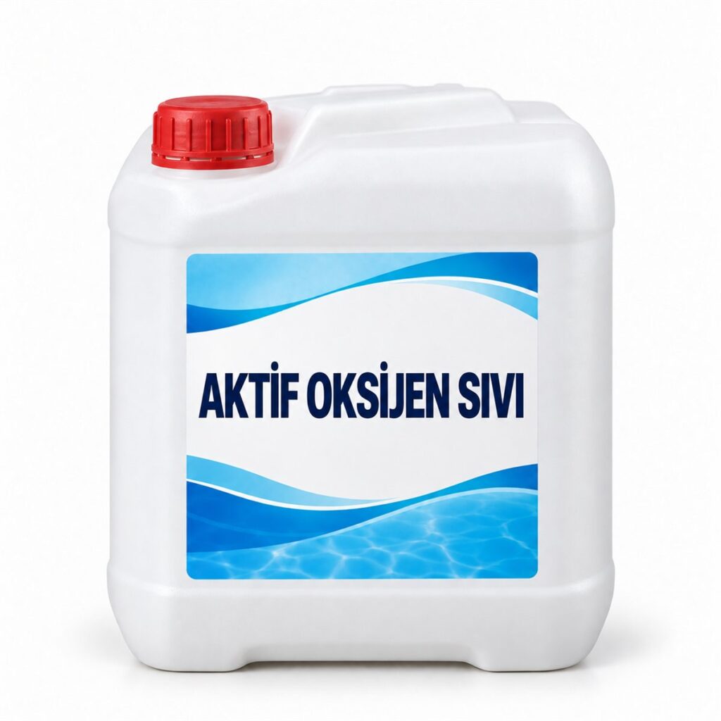 Aktif oksijen sıvı havuz oksitleyici bidonu