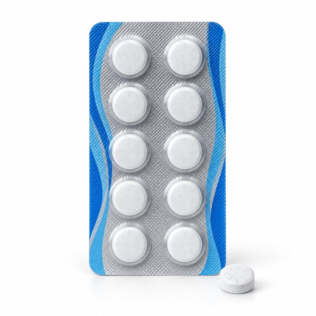 DPD 3 toplam klor test tableti