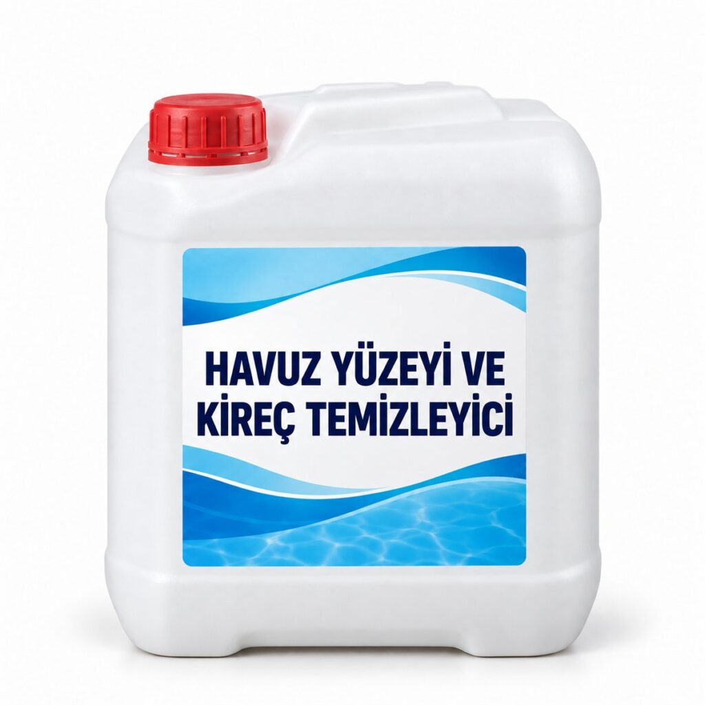 Havuz yüzeyi ve kireç temizleyici asit esaslı kimyasal