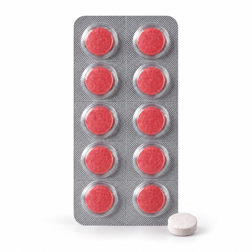 Phenol red pH test tableti havuz suyu ölçümü