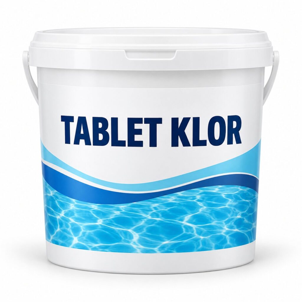 200 gramlık tablet klor (TCCA) havuz dezenfektanı