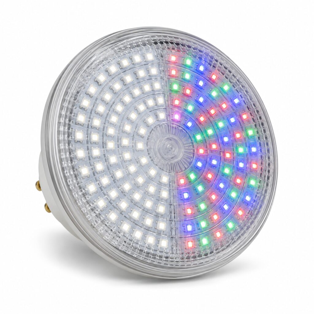 PAR 56 RGB renkli SMD LED havuz lambası