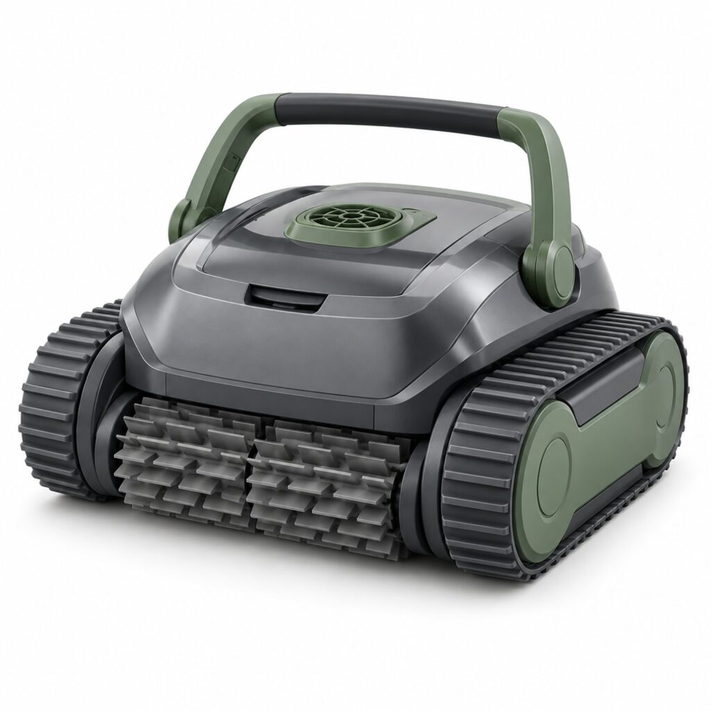 Kablosuz havuz temizlik robotu, orta boy havuzlar için