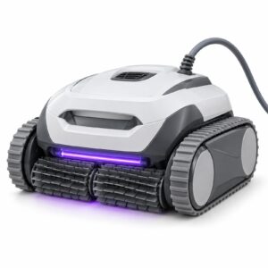 UV dezenfeksiyon üniteli havuz temizlik robotu